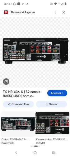 Reciver home theater ONKYO