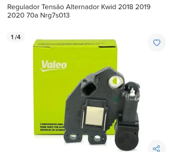 Regulador de voltagem do alternador kwid