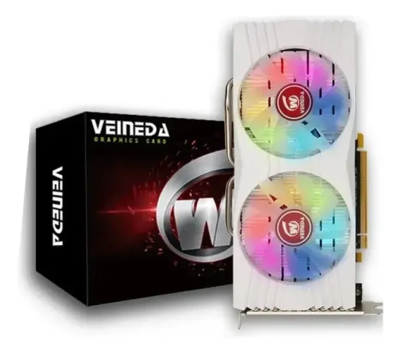Placa de Vídeo Veineda AMD Radeon RX 580 8GB GDDR5 256bits - Gtech