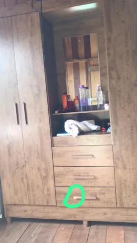 Vendo guarda roupa 500 reais apenas 6 meses de uso
