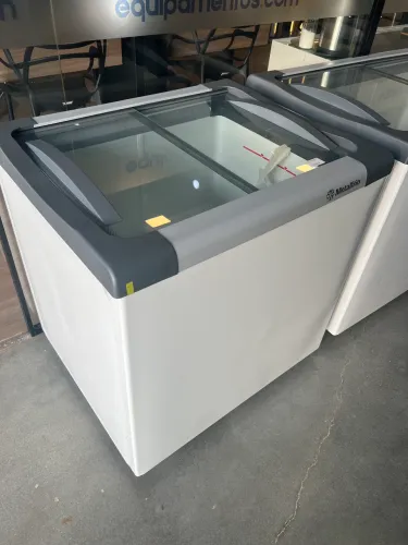 Freezer horizontal expositor - 185lts - Metalfrio 