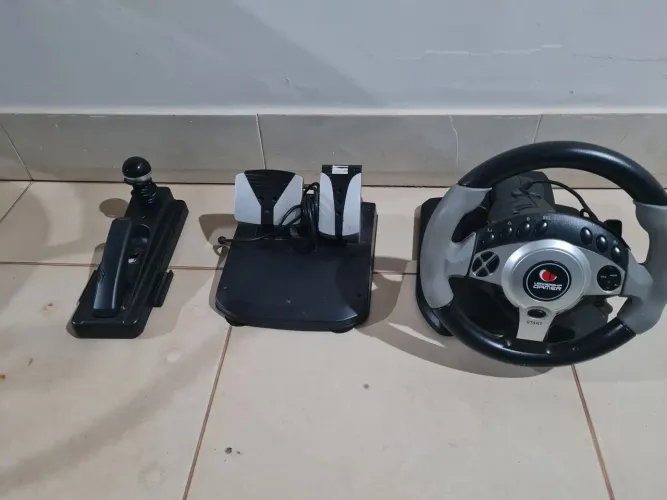 kit de volante para videogame/PC