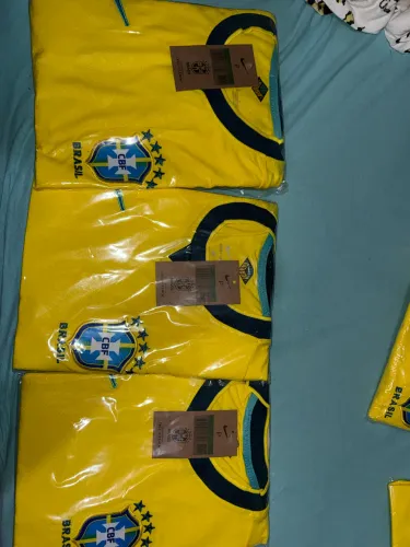 Kit 3 camisas do brasil todos os tamanhos