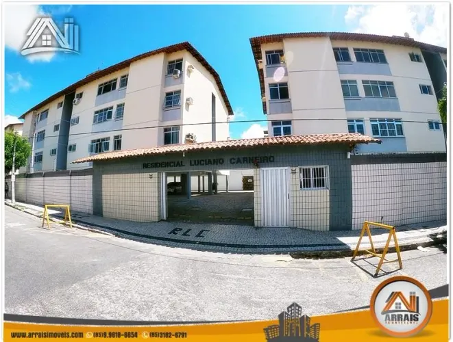 Apartamento com 3 dormitórios à venda, 96 m² por R$ 295.000,00 - Vila União - Fortaleza/CE