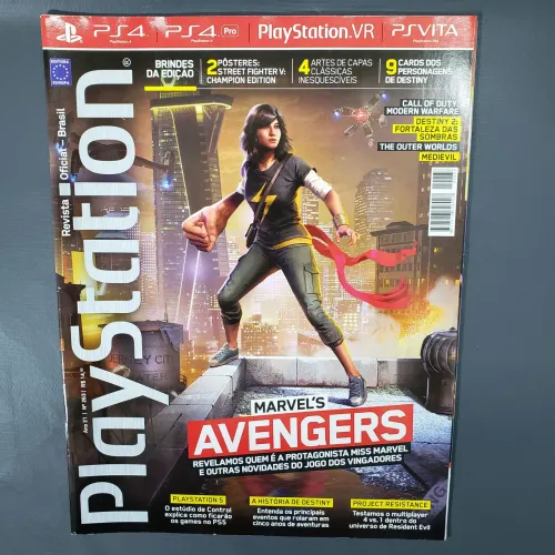 Revista Playstation 263 Marvel`s Avengers
