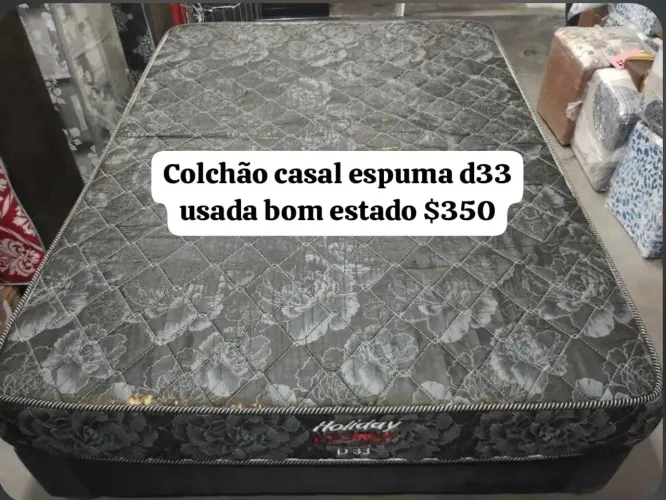 Colchão Pelmex Casal Espuma D33 - Usado Bom Estado (ENTREGA GRÁTIS)