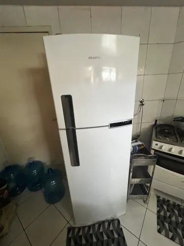 Geladeira Frots free Brastemp 110v com transformador