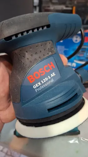 Lixadeira roto orbital Bosch Gex 125 nova na caixa 220V