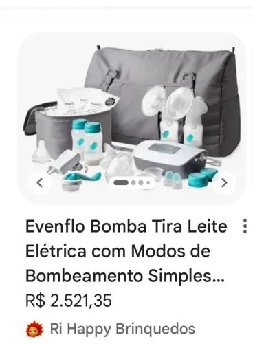 Desmamadeira - bomba extrator de leite