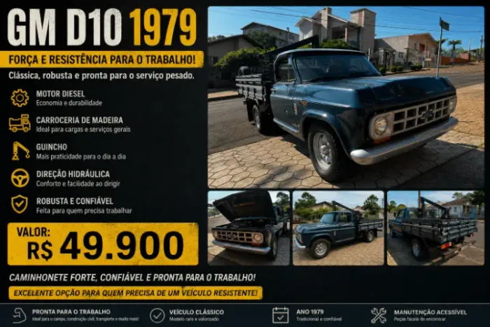 Chevrolet D-10 Diesel 1984