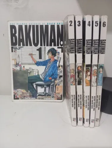 Mangá Bakuman Volume 1 ao 6