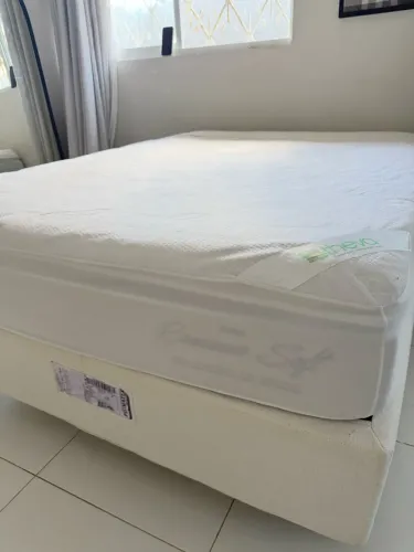 Base com Colchão Probel Romanne Soft CASAL