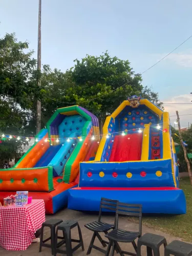 Aluguel de brinquedos, tobagã infláveis, futebol de sabão
