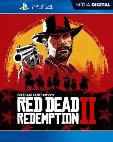 Red Dead Redemption 2 Playstation 4 Mídia Digital