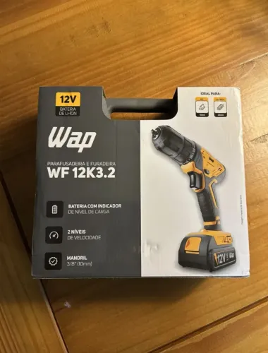 Parafusadeira E Furadeira A Bateria WAP Bpf 12k3.2 Com Maleta