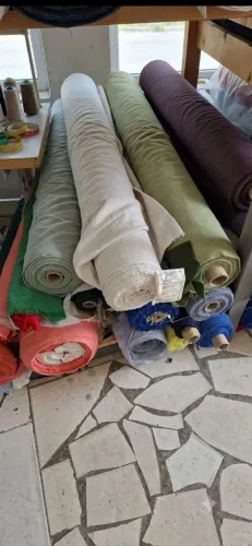 Retalho de Tecido, + Rolo Fechado tambem Bras Sp