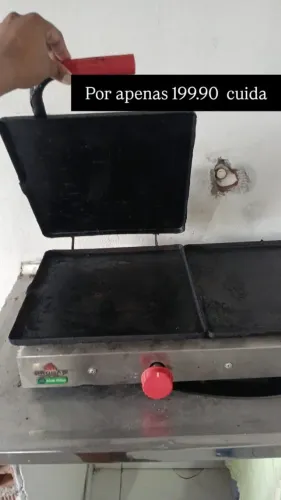Chapa para hambúrguer