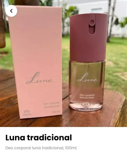 Deo corporal feminino 