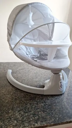 Cadeira Balanço Bebê com Bluetooth Kiddo