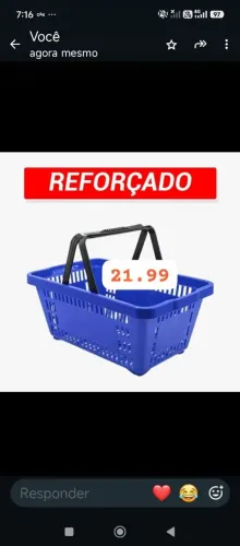 Cesto reforçado