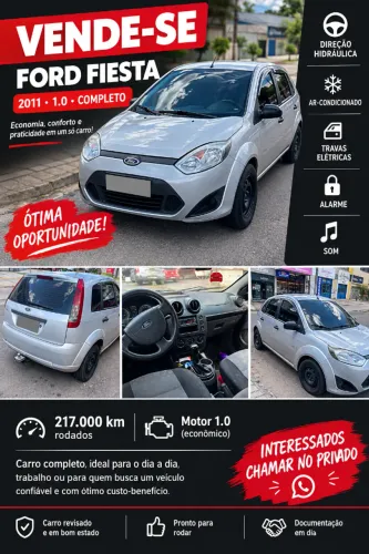Ford Fiesta 1.0 8V Flex/class 1.0 8V Flex 5P 2011