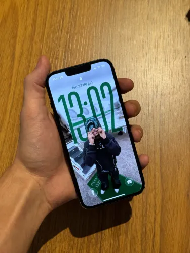 iPhone 13 256GB Meia Noite | Tudo Original | Face ID OK | 81% Bateria