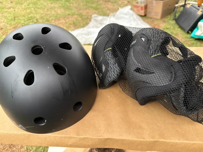 Kit proteção patins skate