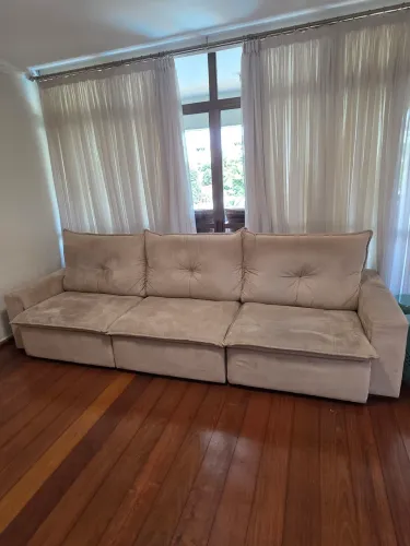 Sofá de 5 lugares, retrátil