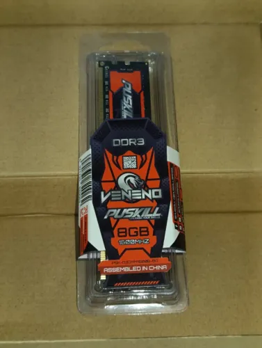 OPORTUNIDADE | Memória RAM Puskill Veneno DDR3 8GB 1600MHz