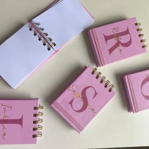 Mini blocos de anotações
