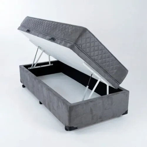 CAMA BAU E COLCHAO D33 SOLTEIRO