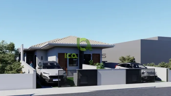 Imóvel à venda em São José-SC: Casa com 2 quartos, sala, banheiro e garagem! Venha conferi