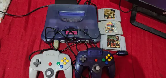 Nintendo 64 completo leiam.