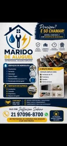 Serviços de hidráulica e elétrica
