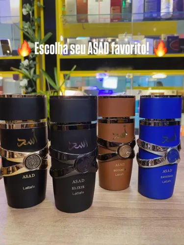 ASAD PRETO E MARROM 100ML ORIGINAL
