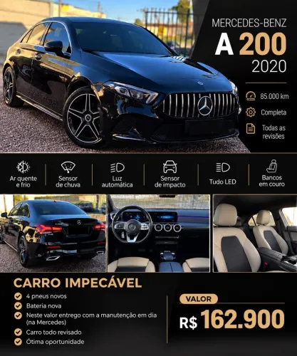 Mercedes-Benz A-200 A 200 1.3 TB Style Aut. 2020