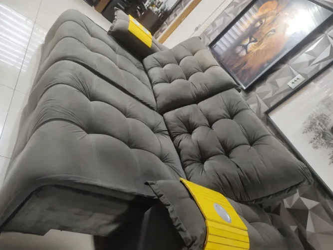 SOFAZÃO Top Cama RETRÁTIL E RECLINÁVEL <br>ENTREGO GRATUITO ?