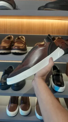 Sapatenis masculino luxo