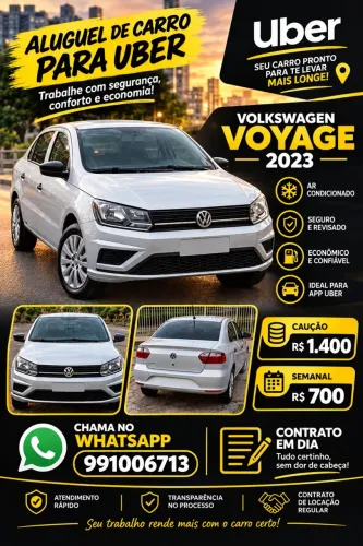 Volkswagen Voyage 1.0 Flex 12V 4P 2023