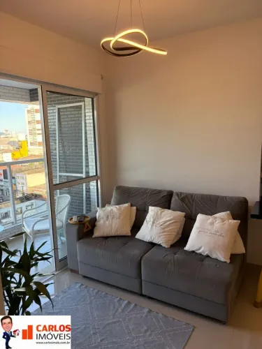 Apartamento à Venda em Vila Mathias | 2 Dormitórios | Mobiliado | Prédio Novo com Lazer Co
