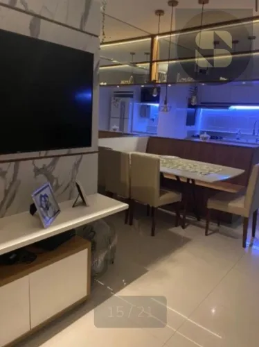 Apartamento à Venda no Jardim Beira Rio, Cuiabá | 3 Dorms, 1 Suíte, 78m²