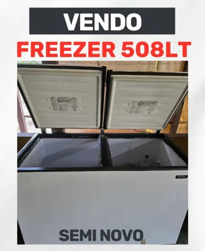 VENDO FREEZER 508LT 2 TAMPAS