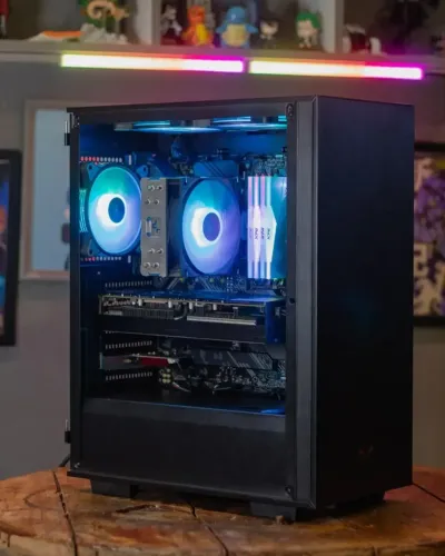 PC Ryzen 5 5600, RX 5700 XT 8GB, 32GB RAM, NVMe 512GB, X570, Fonte 750W, 6 Fans