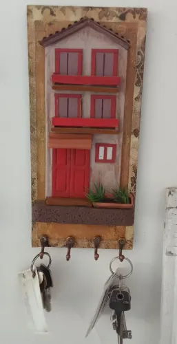 Porta chaves artesanato 