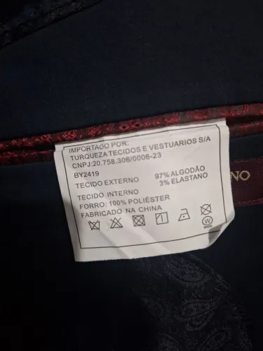 Blazer azul Cia. do Terno