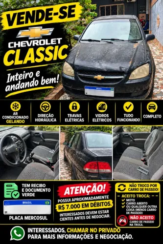 Chevrolet Classic Life/ls 1.0 VHC Flexp. 4P 2011