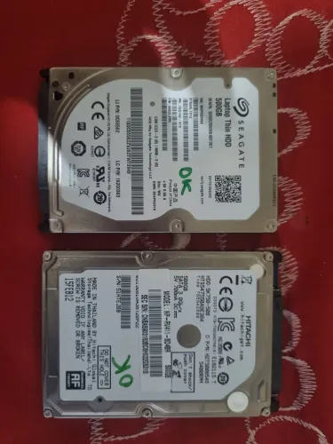 Vendo 2 HDs de 500 gigas cada 