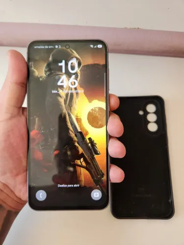 Samsung A56 novinho com capinha e carregador original