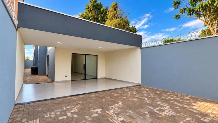Casa nova com 3 quartos e espaço gourmet à venda na 605 Norte Palmas/TO