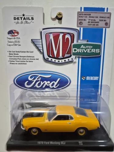 Miniatura M2 Machines 1970 Ford Mustang SCJ 1:64